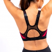 Soutien-gorge Fitline Vitality - Couleur : Framboise - Image N° 3